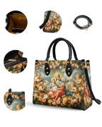 Bolsa Feminina Católica - Nossa Senhora de Fátima e o Menino Jesus
