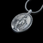 Colar com Medalha Milagrosa de Nossa Senhora das Graças