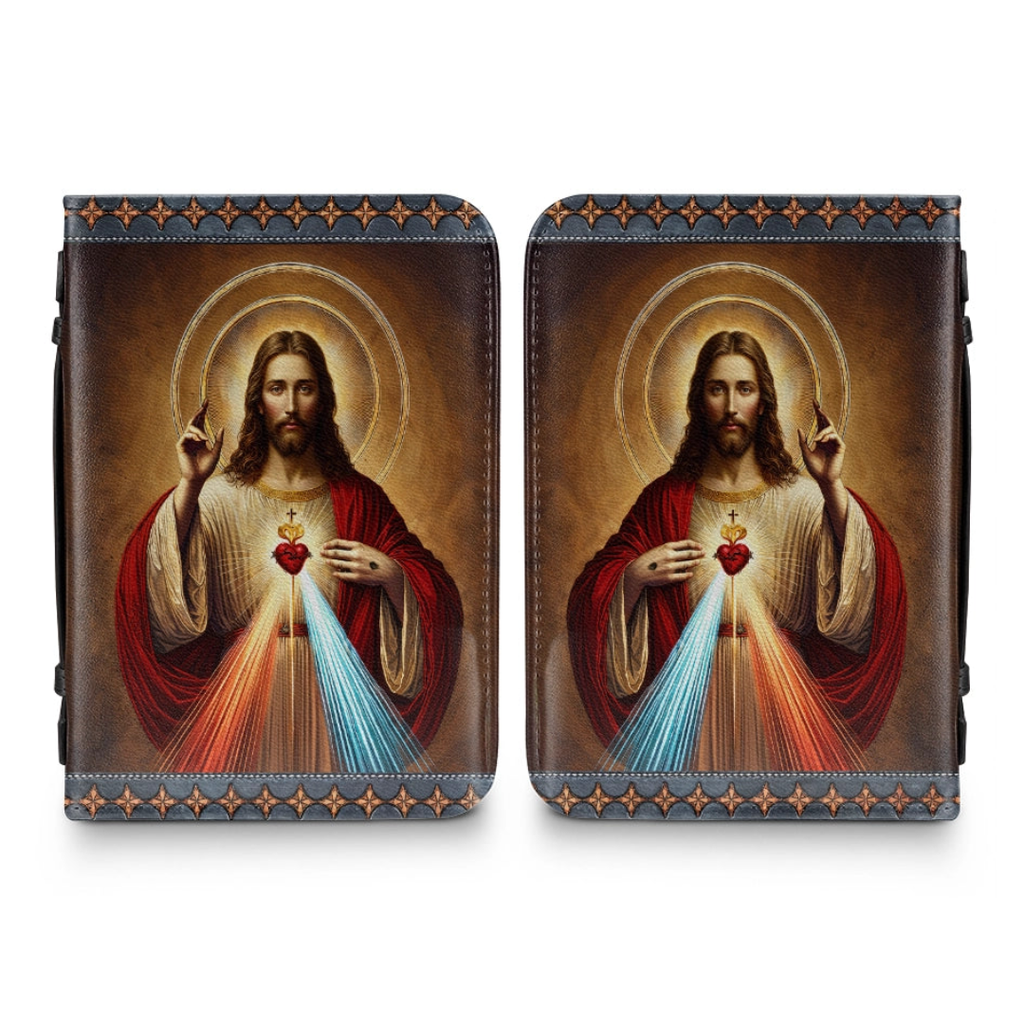 Capa de Bíblia - Sagrado Coração de Jesus