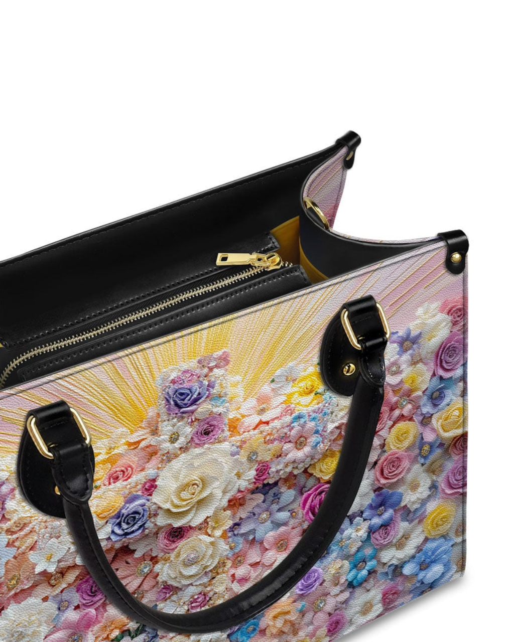 Bolsa Feminina Católica - Flores da Graça