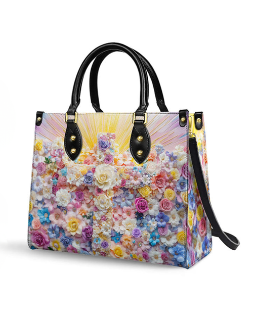 Bolsa Católica Feminina - Flores da Graça