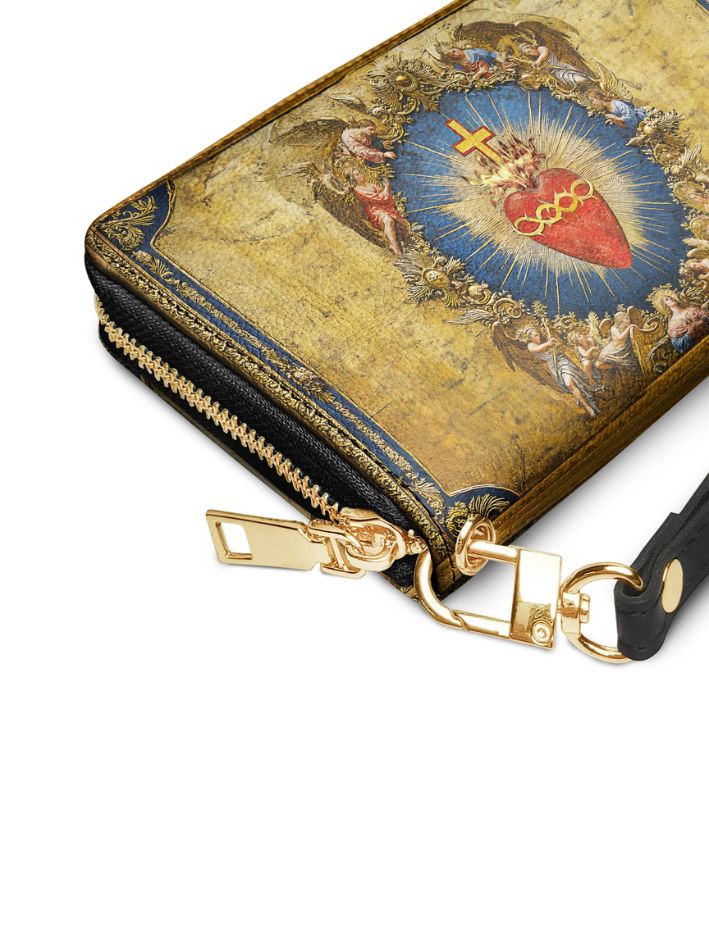 Carteira Católica Feminina - Sagrado Coração do Divino Amor