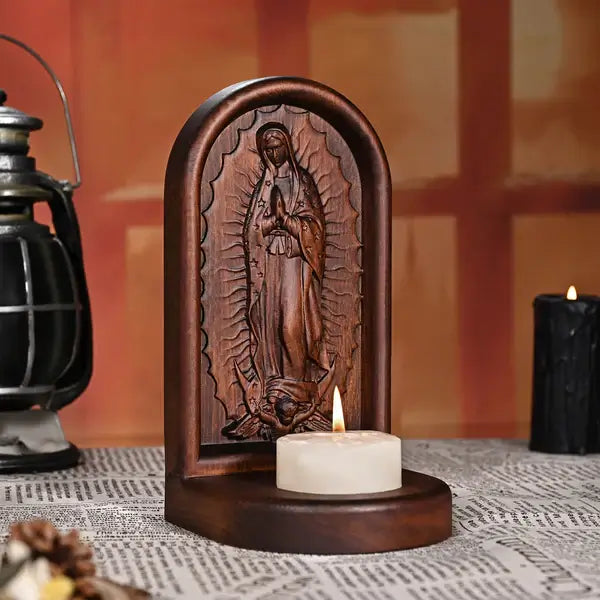 Porta-Velas Nossa Senhora de Guadalupe em Madeira