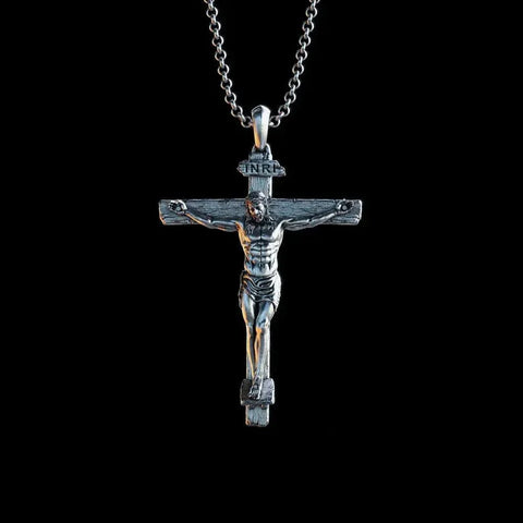 Colar Crucifixo de Jesus Cristo A Crucificação