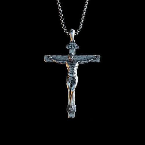 Colar Crucifixo de Jesus Cristo - A Crucificação