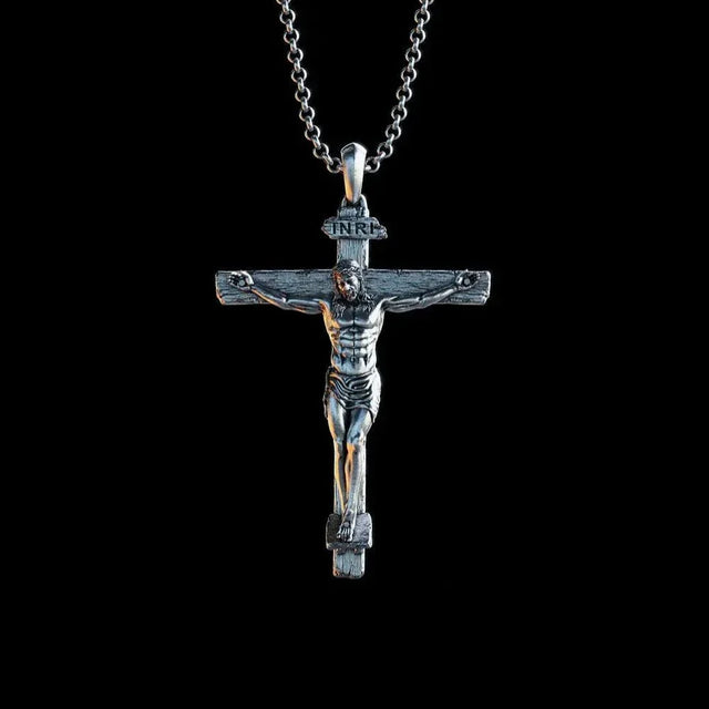 Colar Crucifixo de Jesus Cristo A Crucificação