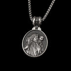 Colar de Pastor Jesus Cristo com Cordeiro