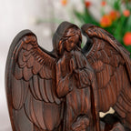 Sagrada Família com Anjo da Guarda - Escultura