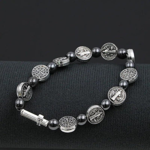 Pulseira São Bento com Medalhas
