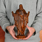 Estátua de Madeira do Sagrado Coração de Jesus
