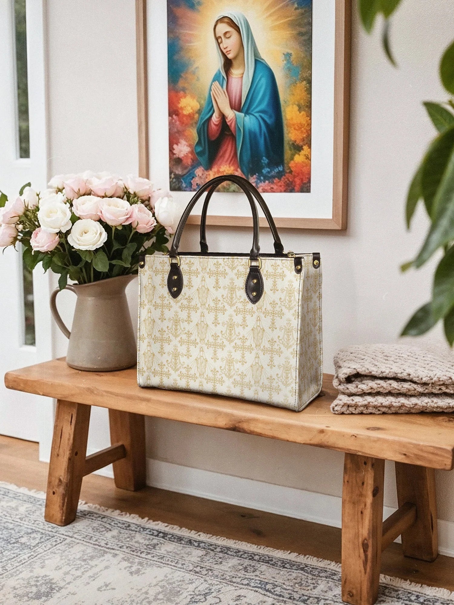 Bolsa Feminina Católica - Ave Maria