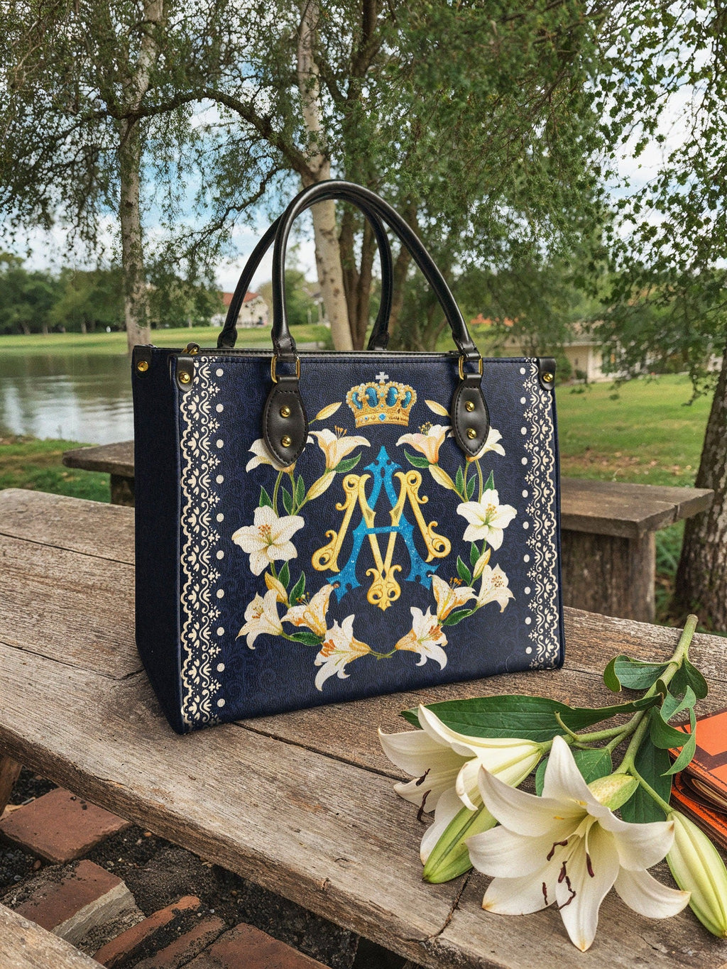 Bolsa Feminina Católica - Coroa da Graça