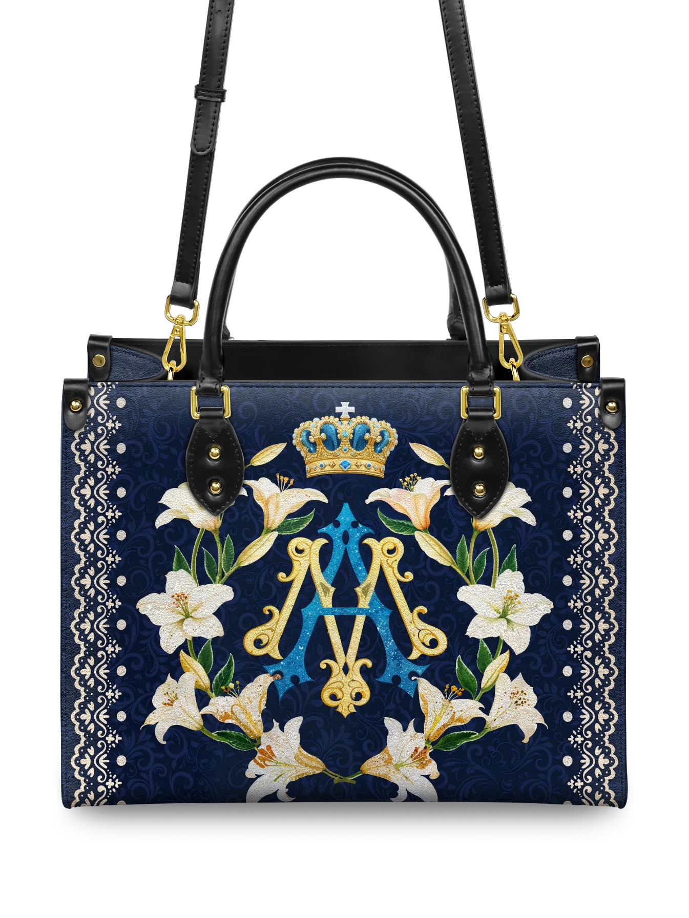 Bolsa Feminina Católica - Coroa da Graça
