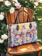 Bolsa Feminina Católica - Flores da Graça
