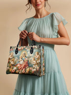 Bolsa Feminina Católica - Nossa Senhora de Fátima e o Menino Jesus