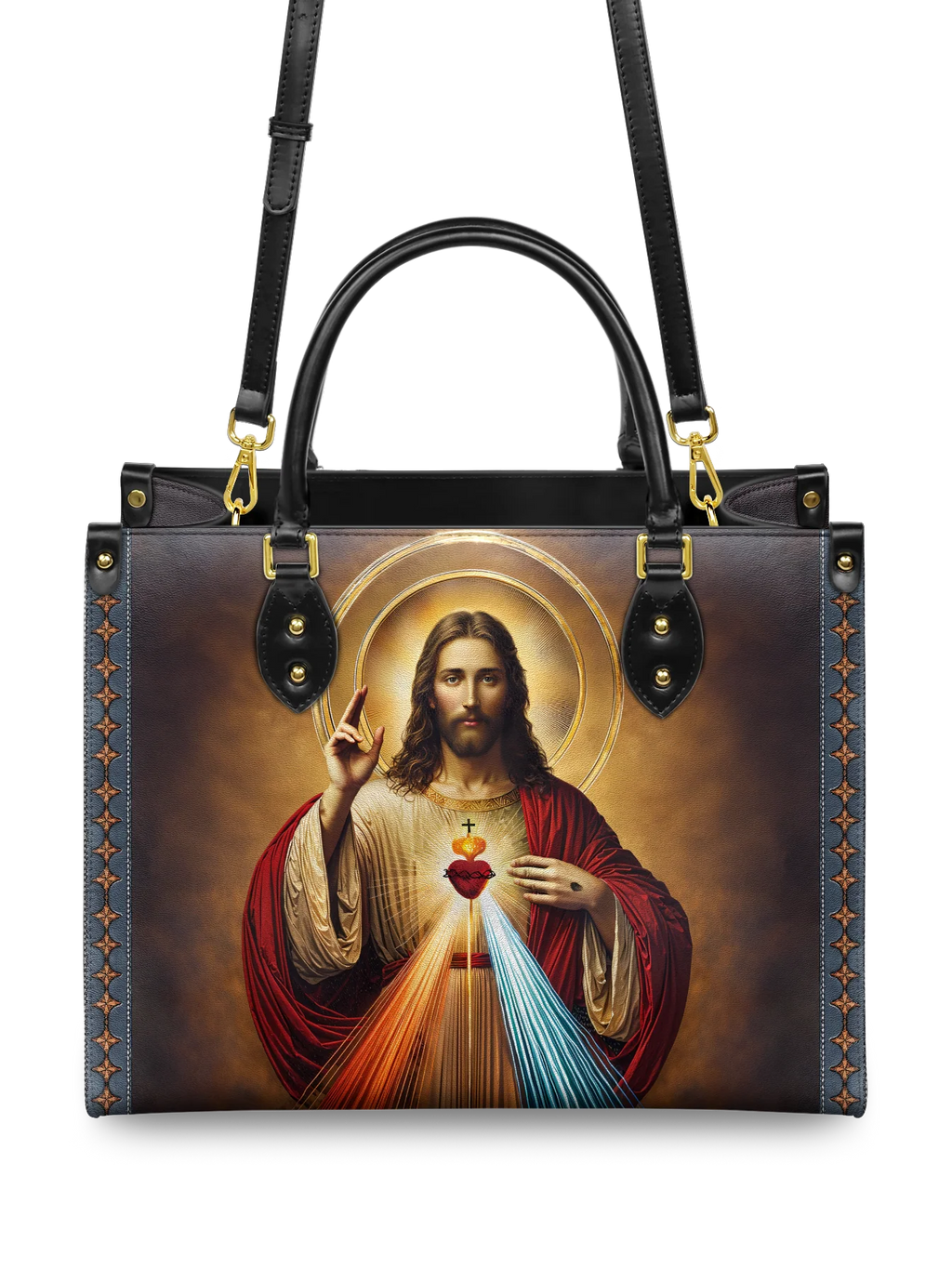 Bolsa Feminina Católica - Sagrado Coração de Jesus