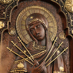 Escultura em Madeira de Nossa Senhora das Dores