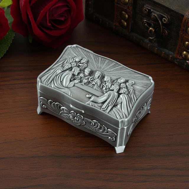 Porta-Joias Última Ceia - Modelo Retangular