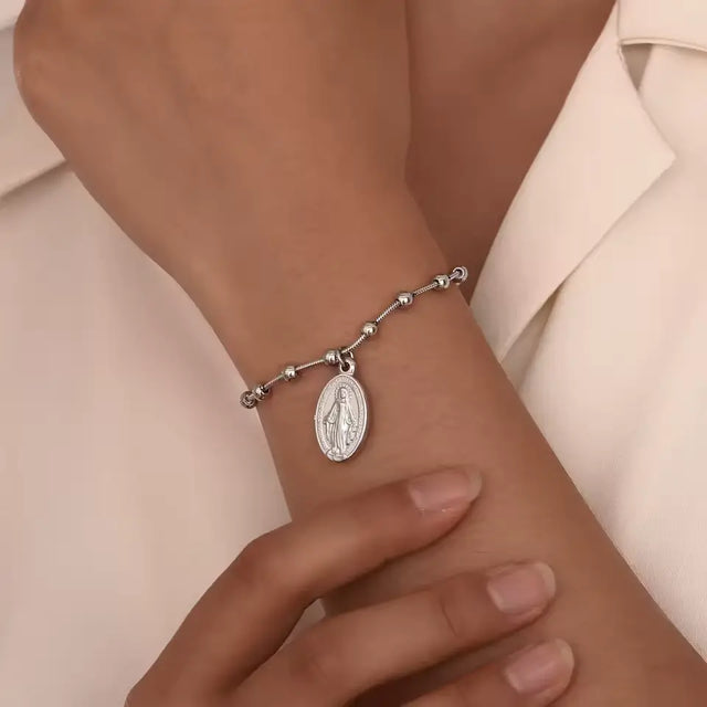 Pulseira Medalha Milagrosa de Nossa Senhora das Graças