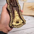 Crucifixo Sacro Ortodoxo Entalhado Para Parede E Altar