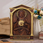 Quadro católico do Sagrado Coração de Jesus para parede