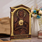 Arte sacra do Sagrado Coração de Jesus para decoração