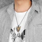 Colar Arcanjo Miguel com Asas