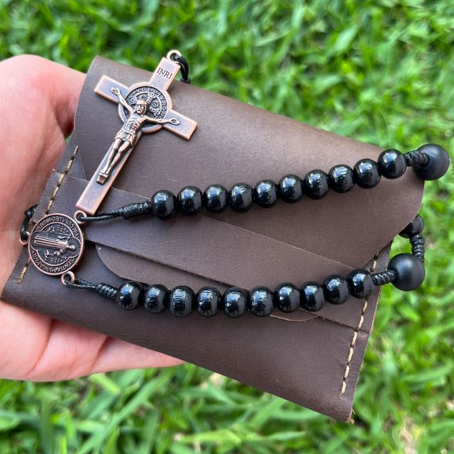 Detalhes das contas do Terço Católico Vigília da Fé