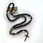 Terço da Virgem Maria com Cruz de São Bento